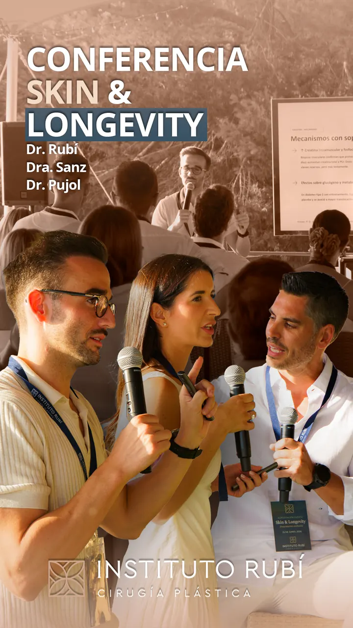 Conferencia Skin & Longevity con el equipo médico de Instituto Rubí