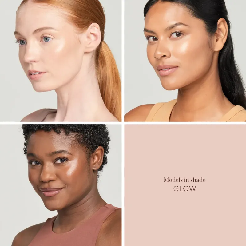 Modelos con Colorescience Color Balm en tono Glow